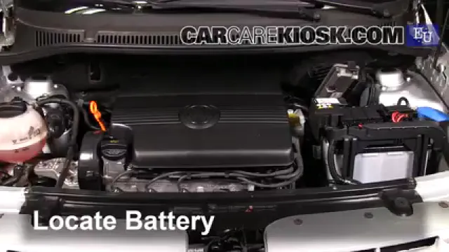 2007 Volkswagen Fox Urban 1.4L 4 Cyl. Batterie Changement